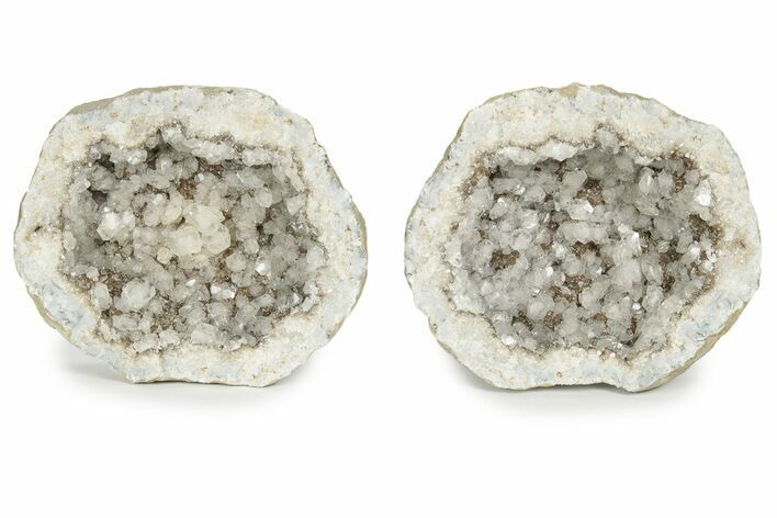 Keokuk Geode with Calcite Crystals - Missouri #239036